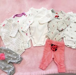 Bundle of Newborn Clothes